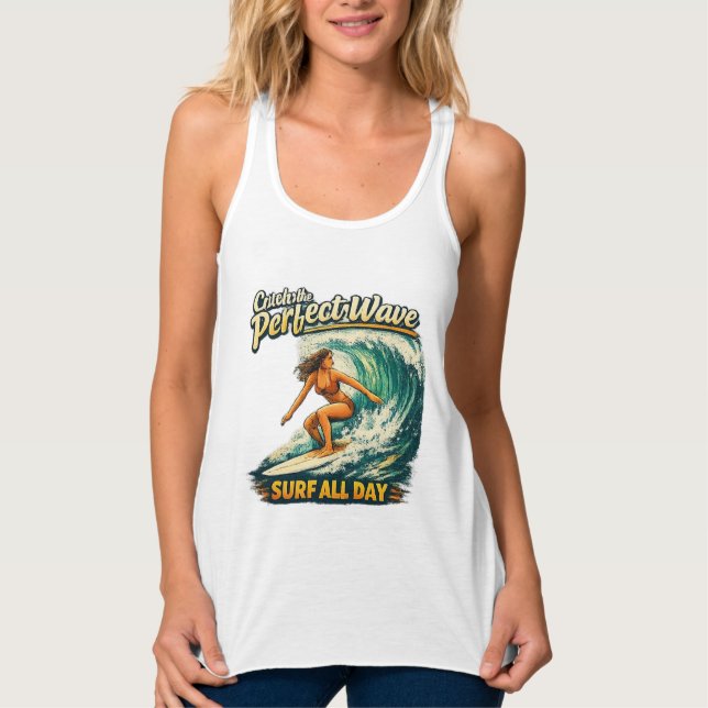 SHE CAN SUF ALL DAY TANK TOP (Front)