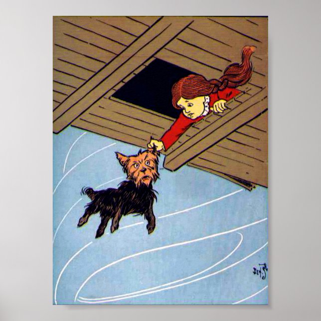 She Caught Toto By The Ear Poster (Front)