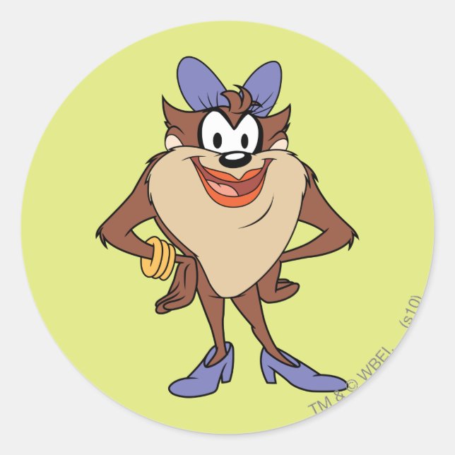 She-Devil in Color Classic Round Sticker (Front)