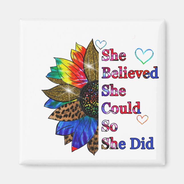 she-did magnet (Front)