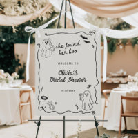 She Found Her Boo Halloween Bridal Shower Welcome