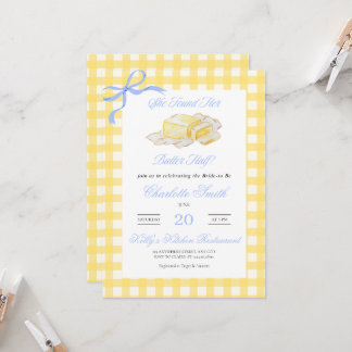 She Found Her Butter Half Bridal Shower Invite
