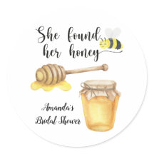 She found her honey Bridal shower