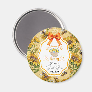 She Found Her Honey Bridal Shower Favor Magnet