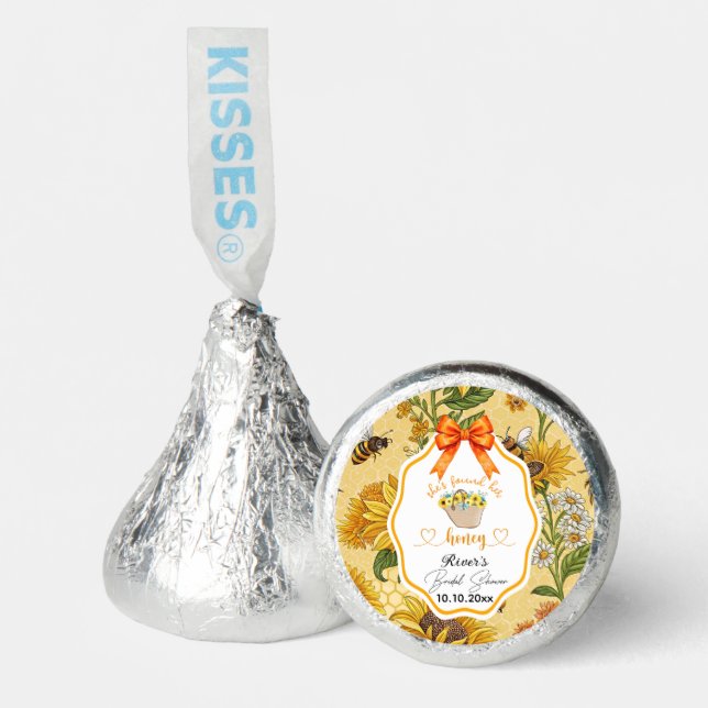 She Found Her Honey Bridal Shower  Hershey®'s Kisses® (Front)