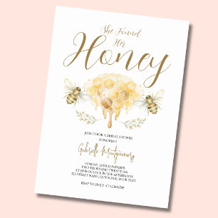 She Found Her Honey Bridal Shower Invitation