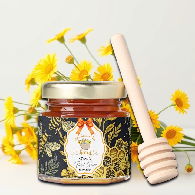She Found Her Honey Bridal Shower  Jar Favors (Creator Uploaded)