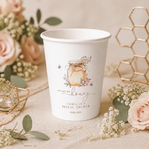 She Found Her Honey Bridal Shower  Paper Cups