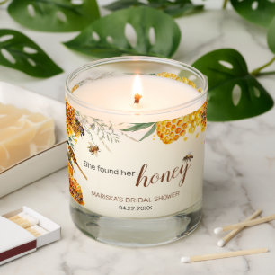 She Found her Honey Bridal Shower Scented Candle