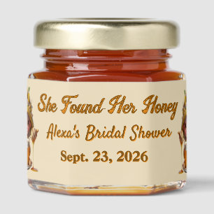 She Found Her Honey  Jar Favors
