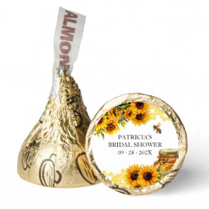 She Found Her Honey Sunflower Bridal Shower Hershey®'s Kisses®