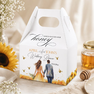 She Found Her Honey Wedding Shower  Favor Boxes