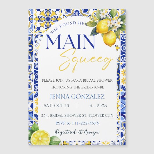 She Found Her Main Squeeg Magnetic Card (Front)