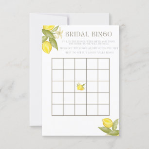 She Found Her Main Squeeze Bridal Bingo Invitation