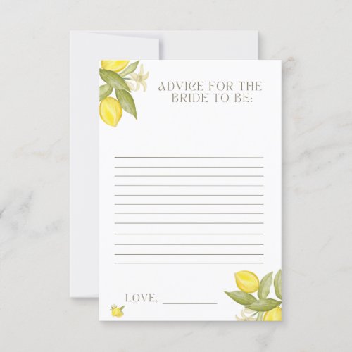 She Found Her Main Squeeze Bridal Games Advice  Invitation