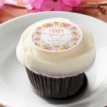 She Found Her Main Squeeze Bridal Shower Edible Frosting Rounds<br><div class="desc">Looking for a unique twist for your bridal shower cupcakes? Our 'She Found Her Main Squeeze' bridal shower edition edible frosting rounds are the perfect addition. Impress your guests with these beautifully designed cupcake toppers,  designed to celebrate her love story.</div>