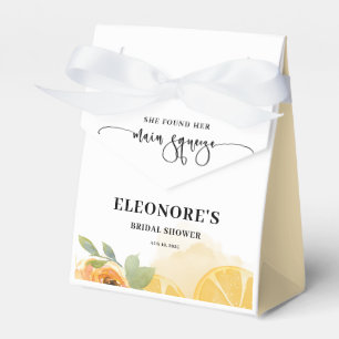 She Found her Main Squeeze Bridal Shower  Favor Boxes