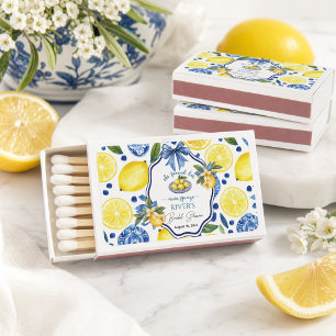 She Found Her Main Squeeze Bridal Shower Favor Matchboxes