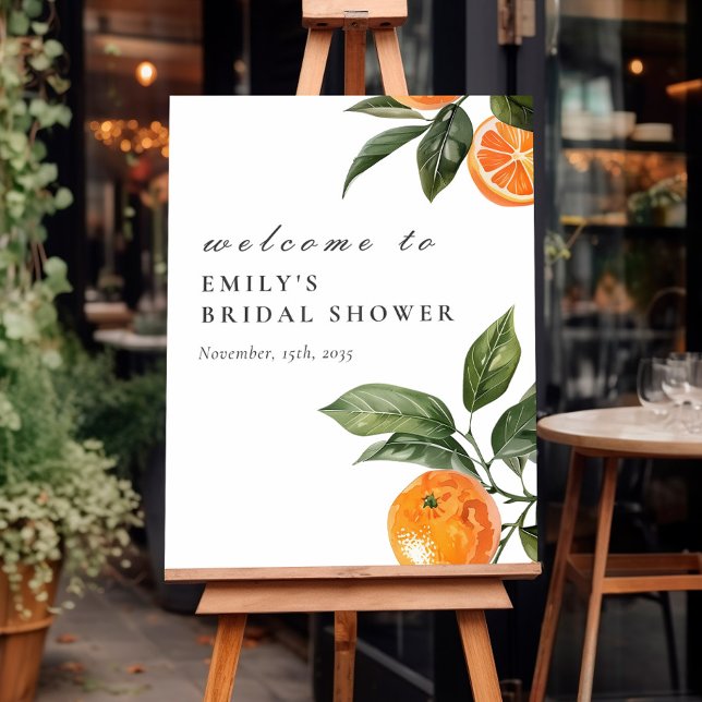 She Found Her Main Squeeze Bridal Shower Foam Board (Creator Uploaded)