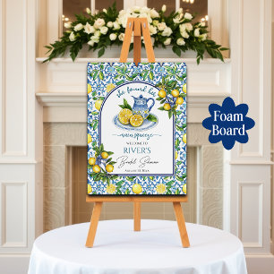 She Found Her Main Squeeze Bridal Shower Foam Board
