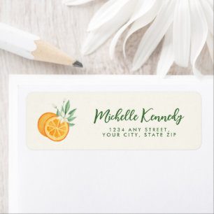 She Found Her Main Squeeze Bridal Shower Label