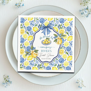 She Found Her Main Squeeze Bridal Shower Napkins