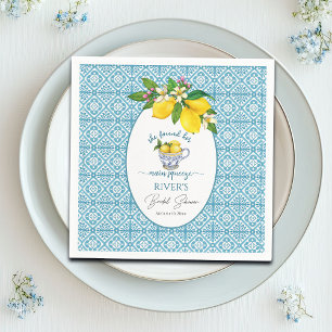 She Found Her Main Squeeze Bridal Shower Napkins