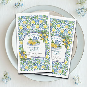 She Found Her Main Squeeze Bridal Shower Paper Guest Towels