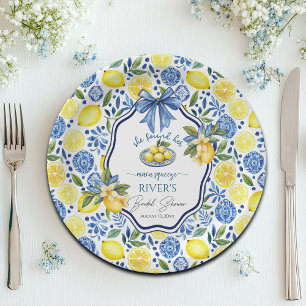 She Found Her Main Squeeze Bridal Shower Paper Plates