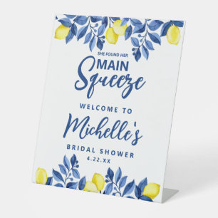 She Found Her Main Squeeze Bridal Shower Sign