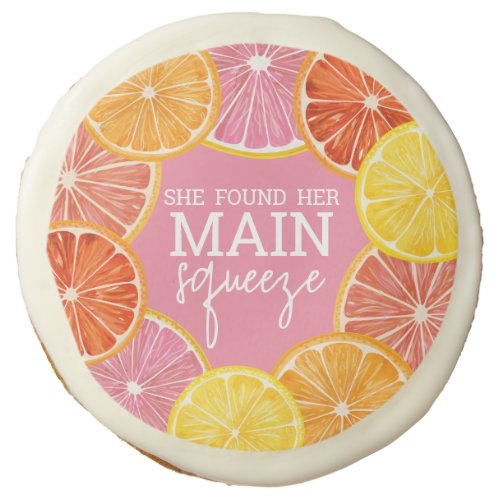 She Found Her Main Squeeze Bridal Shower Sugar Cookie