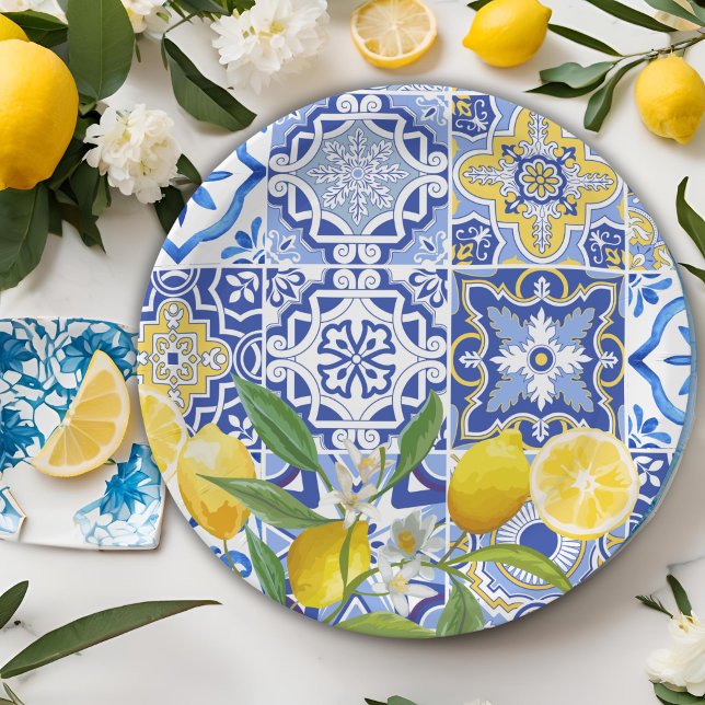 She found her main squeeze Bridal Shower Welcome  Paper Plates (Creator Uploaded)