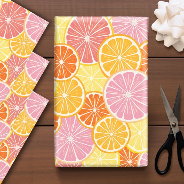 She Found Her Main Squeeze Bridal Shower Wrapping Paper Sheets (Custom Wrapping Paper)