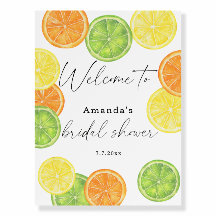 She Found Her Main Squeeze Citrus Bridal Shower