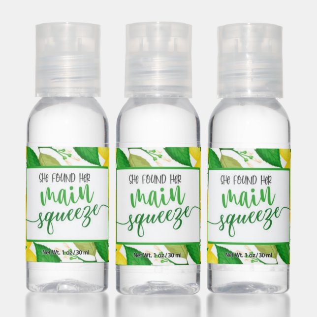 She Found Her Main Squeeze - Hand Sanitzer Hand Sanitizer (Set)