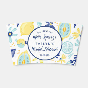She Found Her Main Squeeze Lemon Bridal Shower Coffee Cup Sleeve