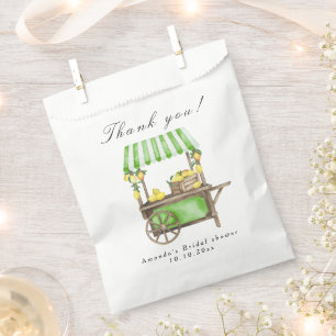 She Found Her Main Squeeze Lemon Bridal Shower Favor Bag