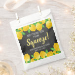 She Found Her Main Squeeze Lemon Bridal Shower Favor Bag<br><div class="desc">Celebrate in style with these sweet and very trendy bridal shower favor bags. The design is easy to personalize with your own wording and your family and friends will be thrilled when they receive these fabulous party bags. Matching bridal shower items can be found in the collection.</div>