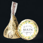 She Found Her Main Squeeze Lemon Bridal Shower Hershey®'s Kisses®<br><div class="desc">Squeeze the sweetness of love into your celebration with our items! Infused with the vibrant charm of watercolor lemons and botanical elements, these items are a zesty declaration of joy. The delightful combination of citrus hues and lush greenery creates an atmosphere that is both refreshing and romantic. Immerse your bridal...</div>