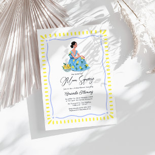 She Found Her Main Squeeze Lemon Bridal Shower Invitation