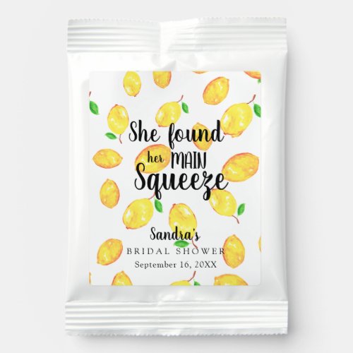 She found her main squeeze Lemon Bridal Shower  Margarita Drink Mix