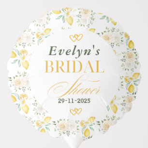 She Found Her Main Squeeze Lemons Bridal Shower  Balloon