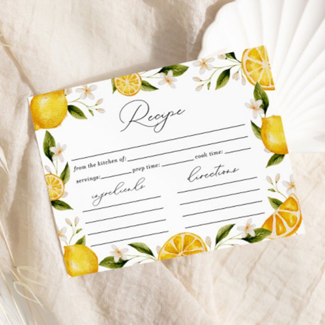 She Found Her Main Squeeze Recipe Enclosure Card (Creator Uploaded)