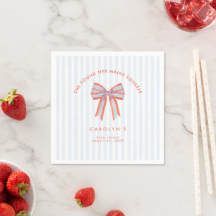 She Found Her Maine Squeeze Coastal Lobster  Napkins