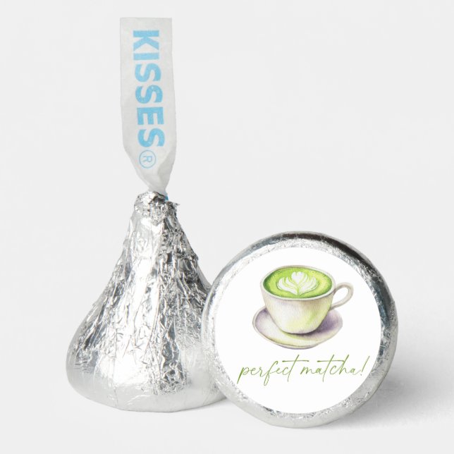 She found her perfect matcha Bridal shower Hershey®'s Kisses® (Front)
