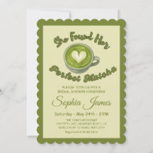 She Found Her Perfect Matcha Bridal Shower