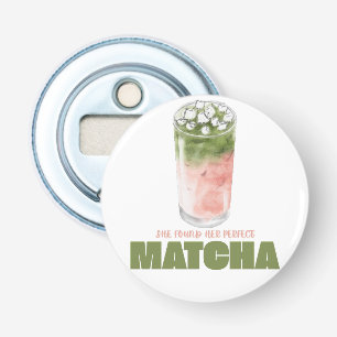 She Found Her Perfect Matcha Design Cute Matcha Bottle Opener