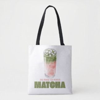 She Found Her Perfect Matcha Design | Cute Matcha Tote Bag