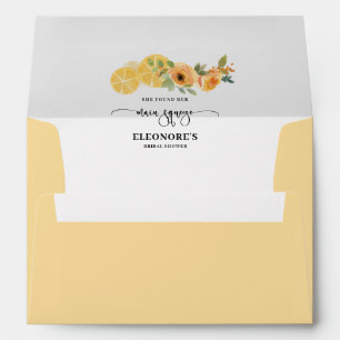 She Found her Squeeze Bridal Shower Envelope 