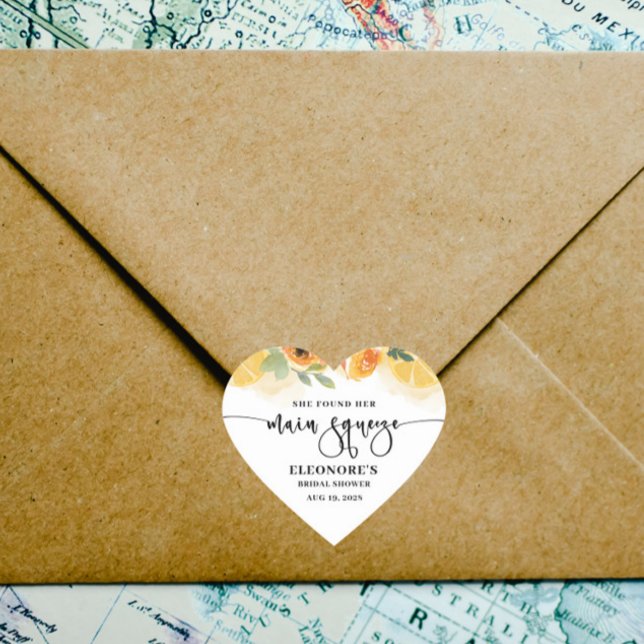 She Found her Squeeze Bridal Shower Envelope Seal (Creator Uploaded)